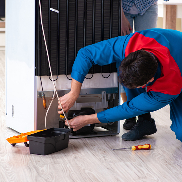 how much do you charge for refrigerator repair services in Camden Illinois